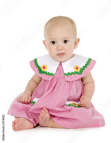 Beautiful Baby Girl Clothes on Beautiful Baby Girl In Red And White Dress    Jaimie Duplass  574022