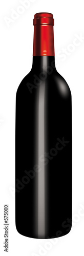 illustrated wine bottle