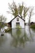 flooded homes