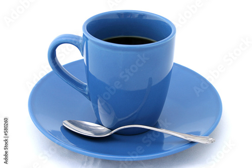 Photo: morning coffee isolated morning coffee isolated