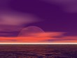 ocean moonrise