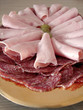 cold meat slices