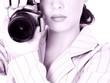 beautiful young photographer