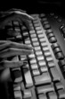clavier à demi lumière