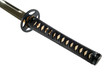 Photo: japanese sword on white background japanese sword on white background