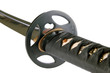 Photo: japanese sword on white background japanese sword on white background