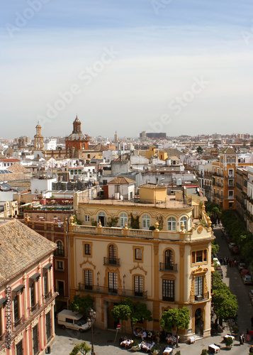 seville cityscape seville cityscape
