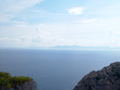 blick über das mittelmeer nach menorca