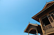 wooden house