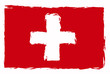 swiss flag illustration