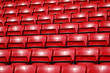 stadium seating - red