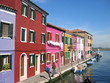 burano, canal donnat sur la lagune