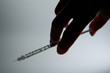 needle in hand