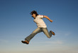 jumping man
