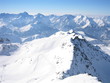 alpe d huez ridge and peak