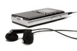 mp3 player w/ earphones