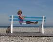 sur le banc