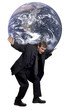 weight of the earth on my shoulders