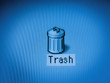 trash rubbish bin