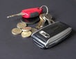 keys coins and phone