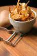 Photo: home-made potato chips home-made potato chips