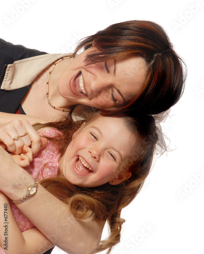 laughing