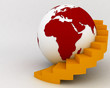 world with stairs world with stairs