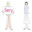 say sorry