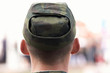 soldier in close up