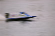 running f-1 speedboat
