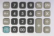keyboard of a desk-top calculator 01