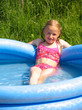 girl in the swimming-pool