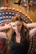 woman in mask