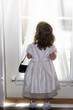 little girl in windowlight