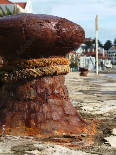 detalle en el puerto