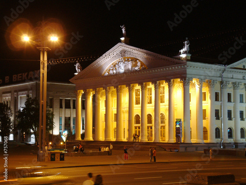 Photo: minsk - hauptstrasse - architektur minsk - hauptstrasse - architektur