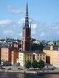 stockholmer altstadt mit kirche