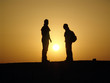 Photo: pareja al atardecer pareja al atardecer