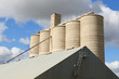 grain silos grain silos