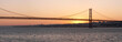 panorama of bridge 25 de abril, lisbon