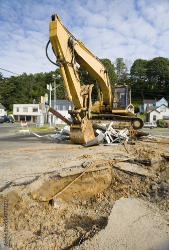 stock photo of heavy equipment on a pile of scrap stock photo of heavy equipment on a pile of scrap
