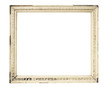 weathered white picture frame w/ path