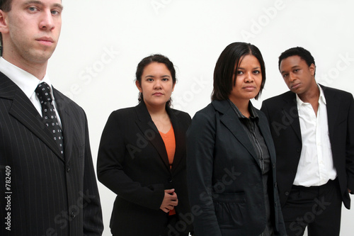 Photo: racially diverse business team 3 racially diverse business team 3