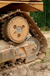 bulldozer tread