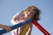 Foto: mädchen auf dem spielplatz 05 mädchen auf dem spielplatz 05