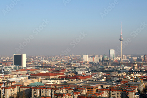 Photo: blick über berlin vom potsdamer platz blick über berlin vom potsdamer platz