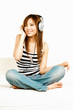 listening to the music