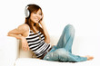 listening to the music