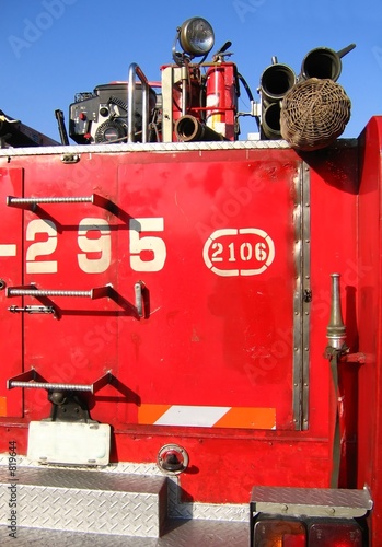 Photo: old fire truck old fire truck