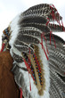 indien coiffe en plume